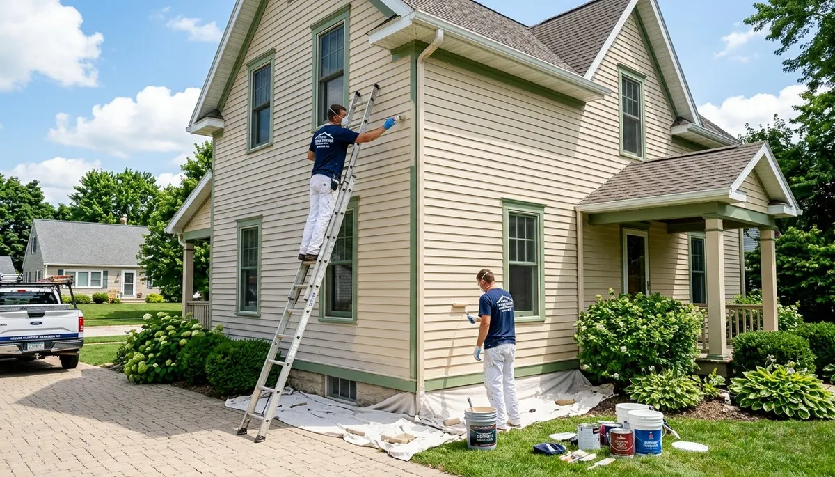 Professional house painting services in Green Bay WI by expert residential painters