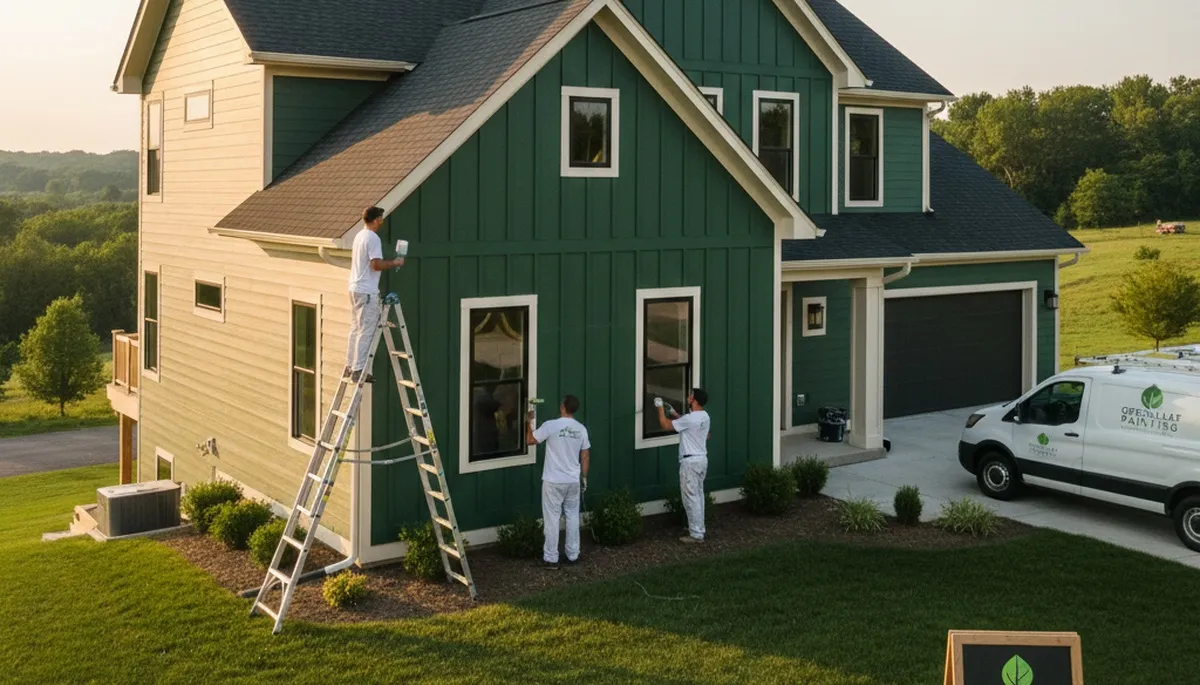 House painting services in Green Bay, WI for residential interior and exterior painting projects