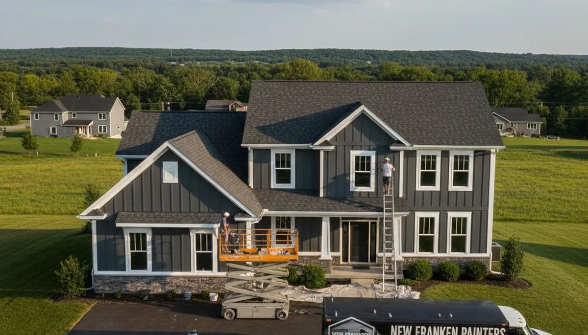 Professional house painters in Green Bay WI providing expert residential exterior painting services