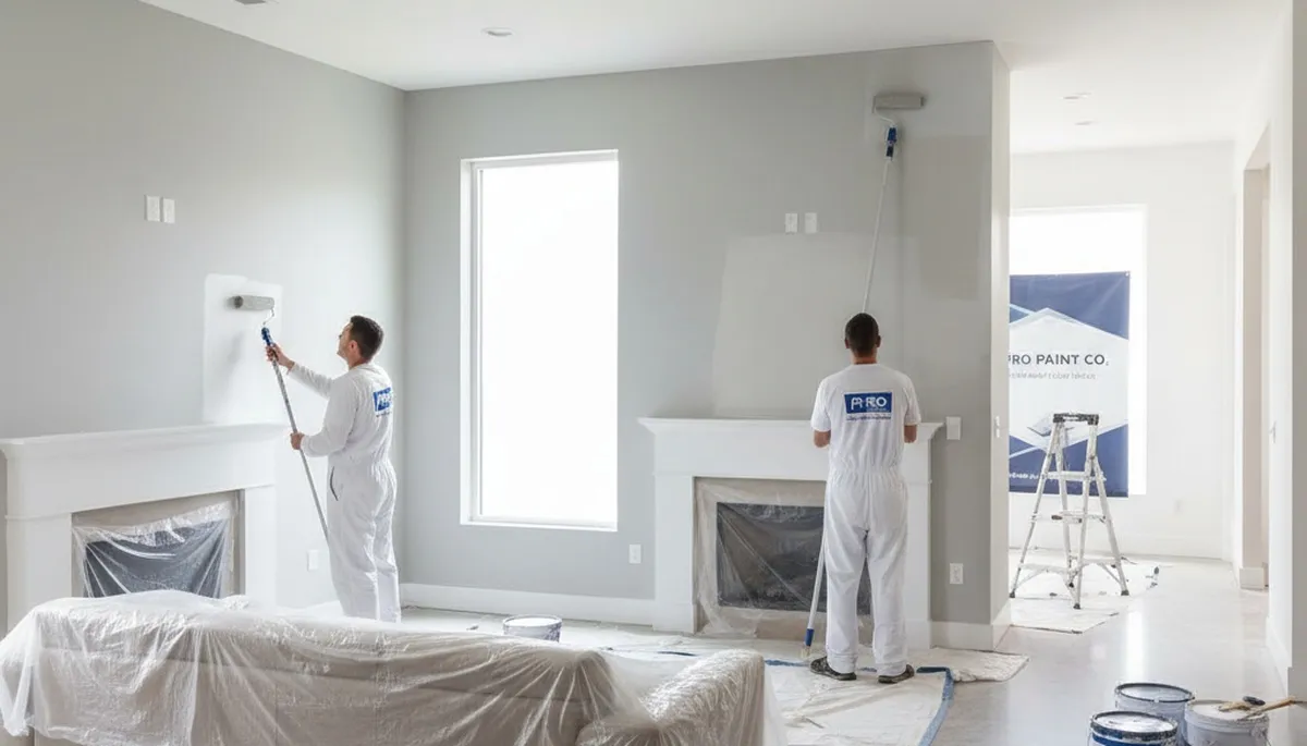Professional interior house painting in Green Bay WI with expert painters and lasting finish